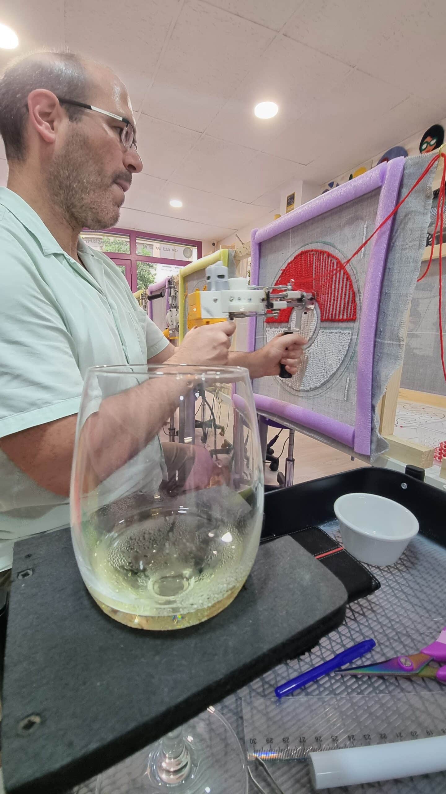 una actividad relajante con vivo